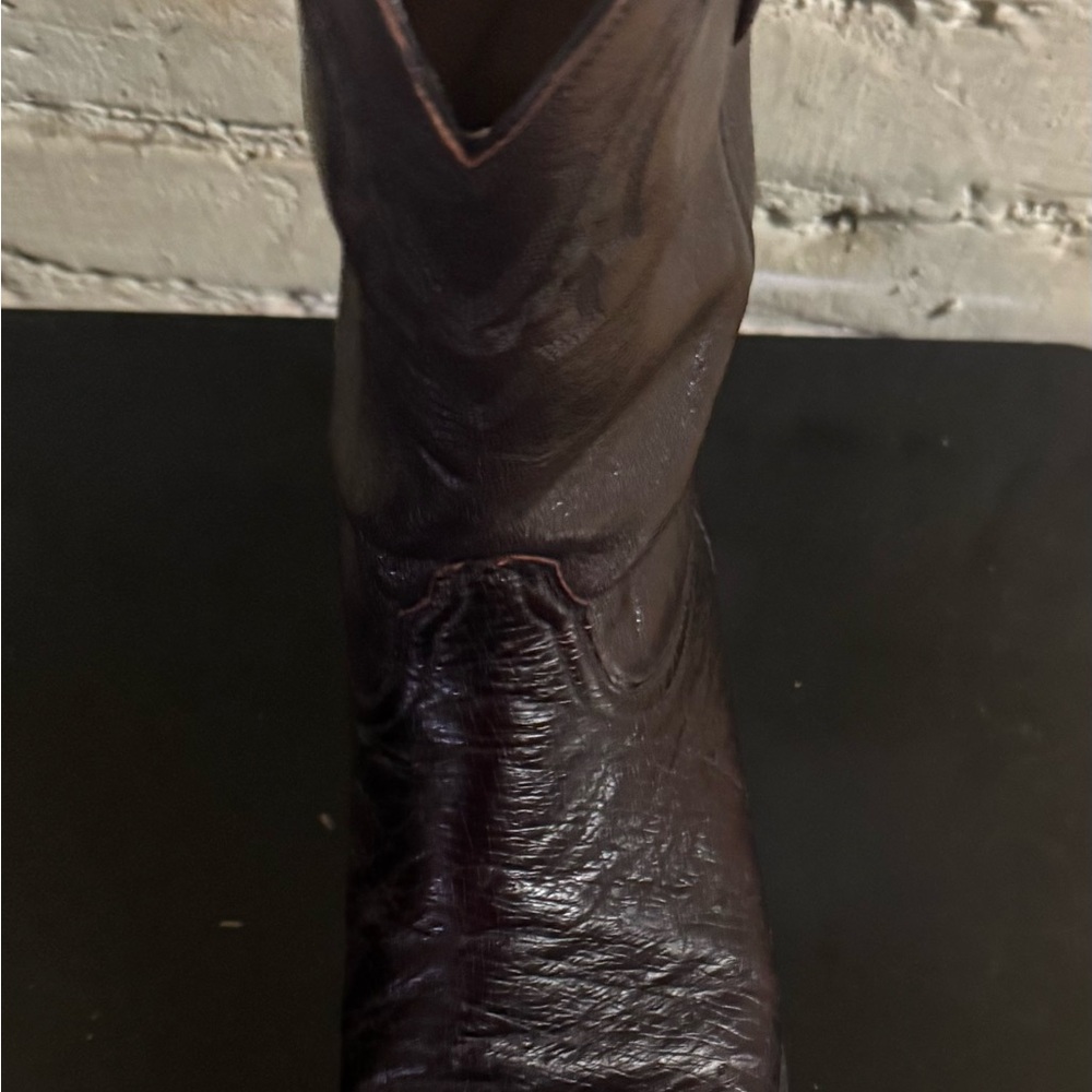 Men's Brown Leather Boots - Picture 12 of 13